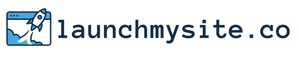 launchmysite.co logo